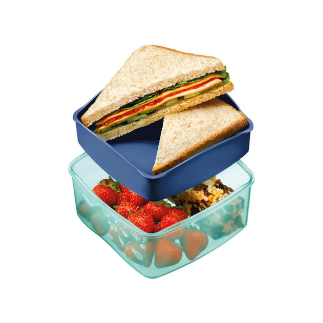 Maped Lunch Box Clear Navy Blue-1.4L