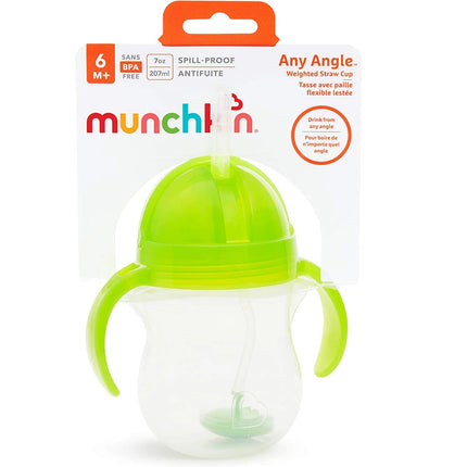 Munchkin Click Lock 7oz Weighted Flexi-straw Cup