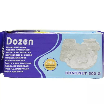 Dozen White Modeling Clay