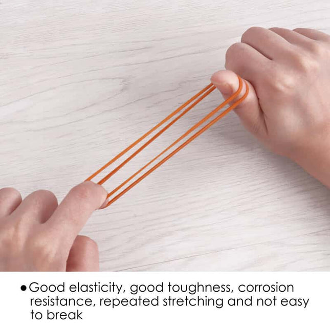 Foska Brown Rubber Bands