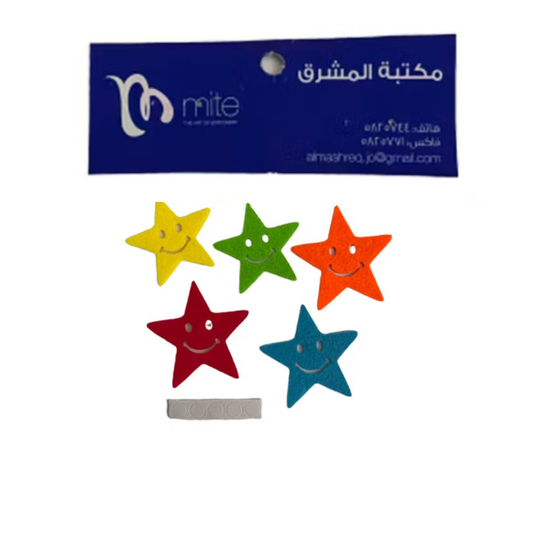 Mite Assorted Felt - Star