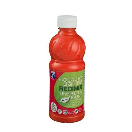 Lb Education Gouache Redimix 500ml- primary red