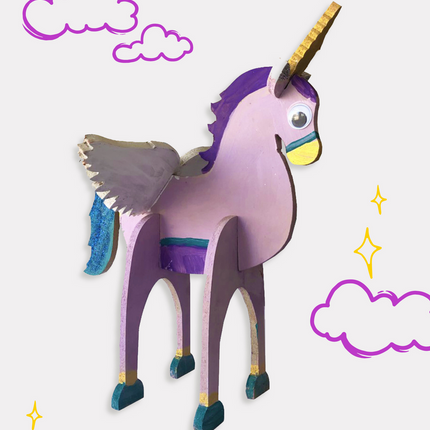 Unicorn Wooden Craft Box