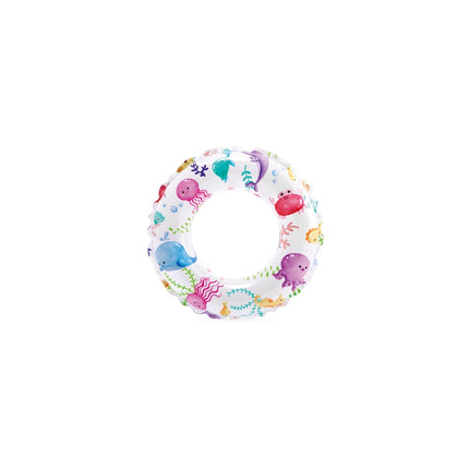 Intex Lively Print Swim Ring (51cm, Age 3-5)