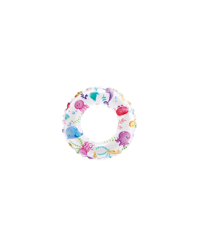 Intex Lively Print Swim Ring (51cm, Age 3-5)