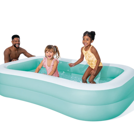 Intex Orange Rectangular Inflatable Pool 2.29x1.52x0.48m