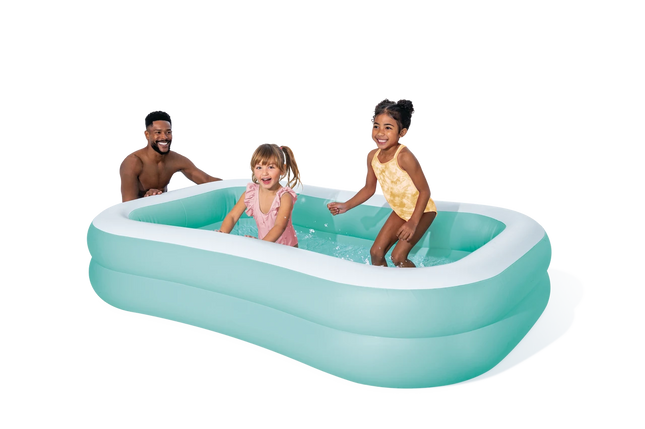 Intex Orange Rectangular Inflatable Pool 2.29x1.52x0.48m