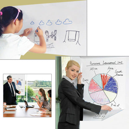 Foska Self Adhesive Whiteboard Roll - 45cm x 200 cm