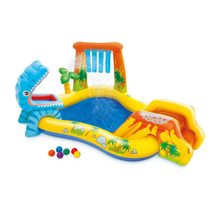 Intex Dinosaur Play Center with Slide 2.49x1.91x1.09m