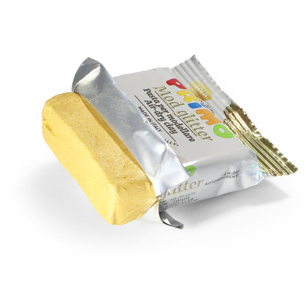 Primo Glitter Air-dry clay gold- 250g