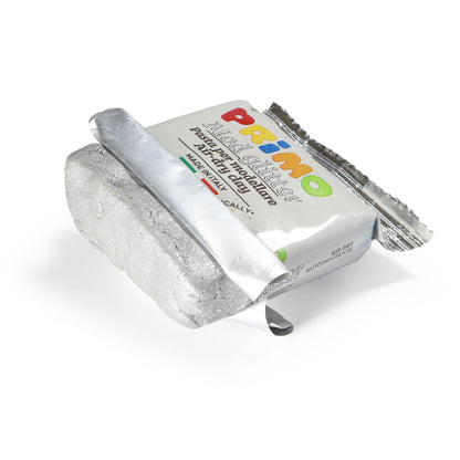 Primo Glitter Air-dry clay silver-250g