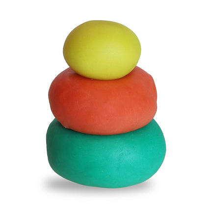Primo Soft play dough in pot 3 colours