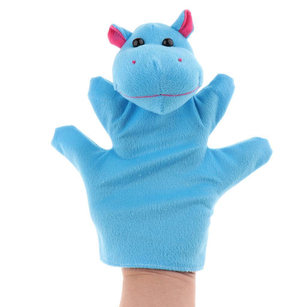 Puppets Hippo Toy Animal Hand Glove
