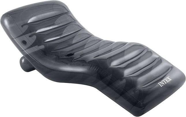 Intex Black Lounge Float 1.91x0.99m