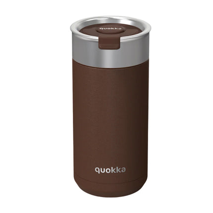 Quokka Thermal Stainless Steel Coffee Tumbler Boost Brown 400 Ml