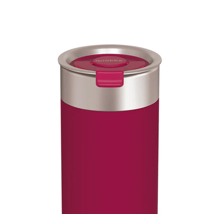Quokka Thermal Stainless Steel Coffee Tumbler Boost Maroon 400 Ml
