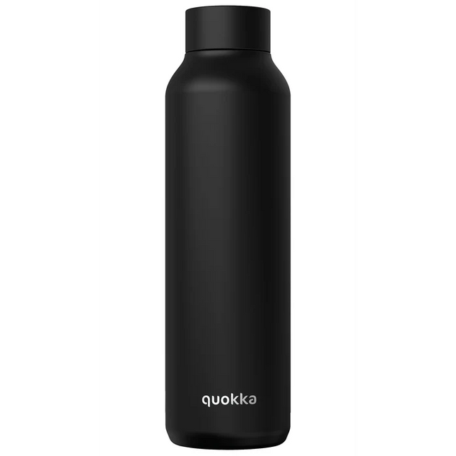 Quokka Thermal Ss Bottle Solid Jet Black 850 Ml