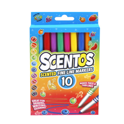 Scentos Scented  Fine Line Markers - Bold