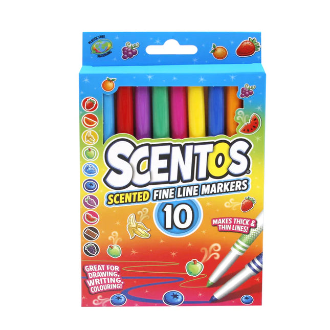 Scentos Scented  Fine Line Markers - Bold