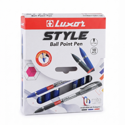 Luxor Style ballpoint pen-Blue  0.7 mm