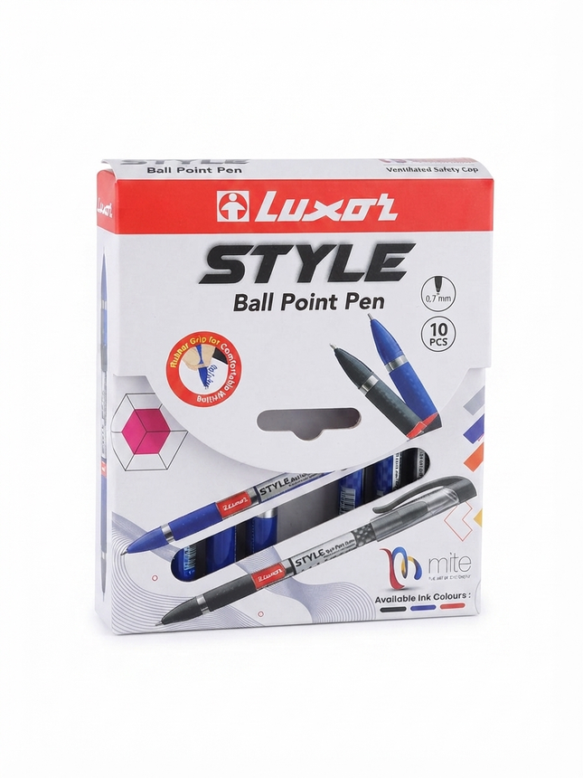 Mite Luxor Style ballpoint pen-Blue  0.7 mm