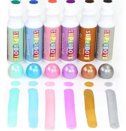 Foska Bright washable dot Markers-8*60 ml