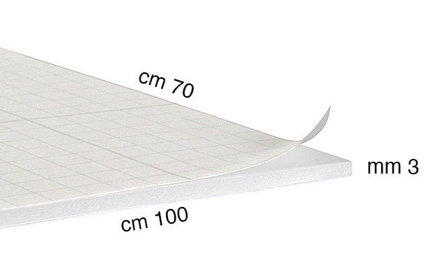 Foam Board 70x100 cm-White