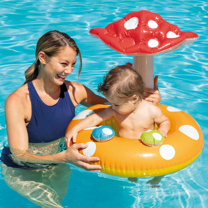 Intex Mushroom Baby Float with Canopy (1-2 Years)