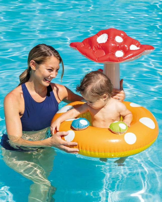 Intex Mushroom Baby Float with Canopy (1-2 Years)