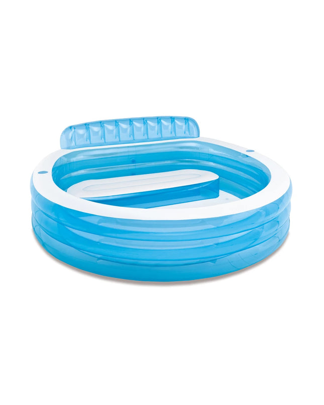 Intex Swim Center Family Lounge Pool (Round) 2.29x2.18x0.31m