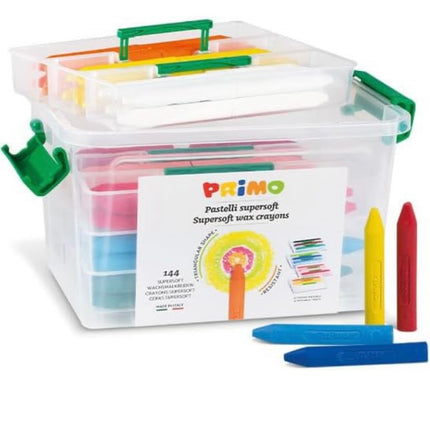 Primo Wax crayons jumbo 144 colours