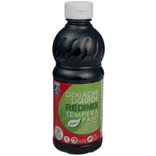 Lb Education Gouache Redimix 500ml- Black