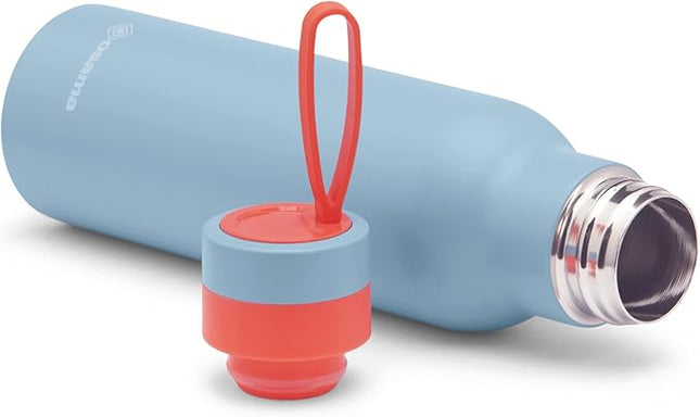 Osama Antibacterial Thermos Bottle  Light Blue-500ml