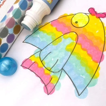 Foska Bright washable dot Markers-8*60 ml