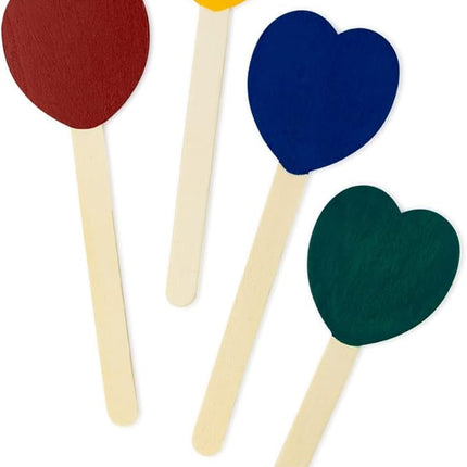 Mite Wooden Stick Heart
