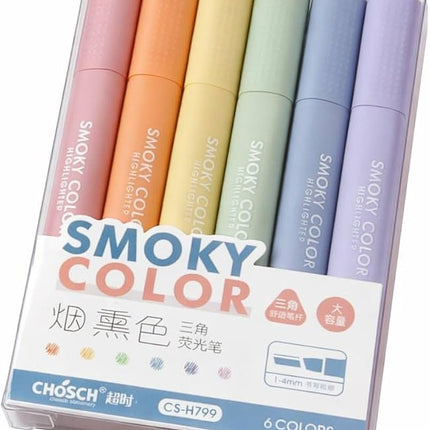 Chosch Highlighter Smoky set 6 Colors#CS-H799