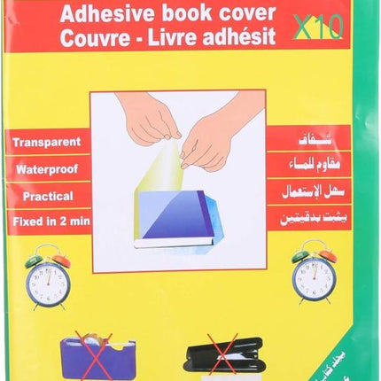 Adhesive Book Cover Medium 36x50 cm