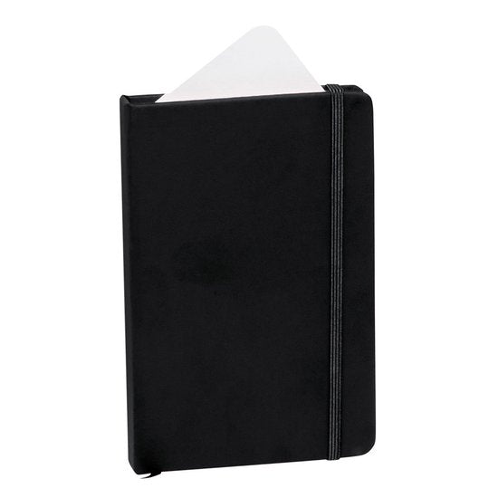 Hard Cover Journal Lined with Elastic Band-A6