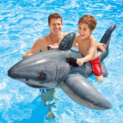 Intex White Whale Ride-On Float 1.73x1.07m