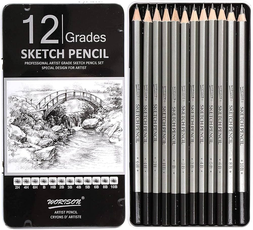 Worison Artist Sketch Pencil
