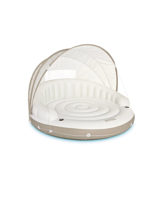 Intex Canopy Island Float Lounge 1.99x1.50m