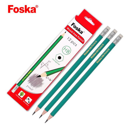 Foska HB Pencils with Eraser