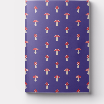 The Orenda Tribe Mushroom Pattern Notebook