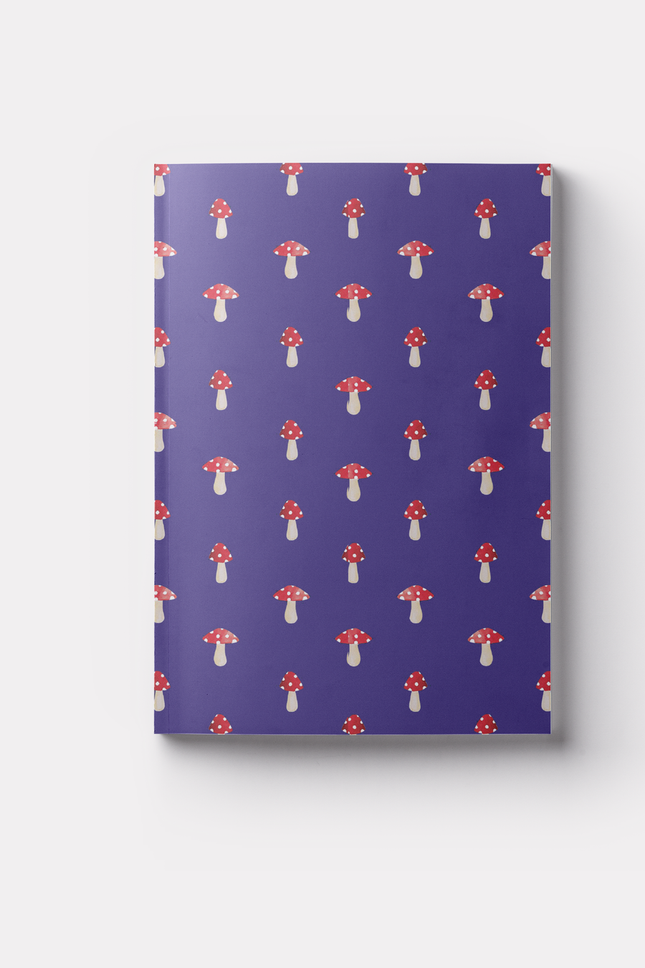 The Orenda Tribe Mushroom Pattern Notebook