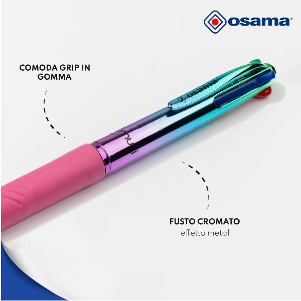 Osama ballpoint 4 multi Rainbow Sfera