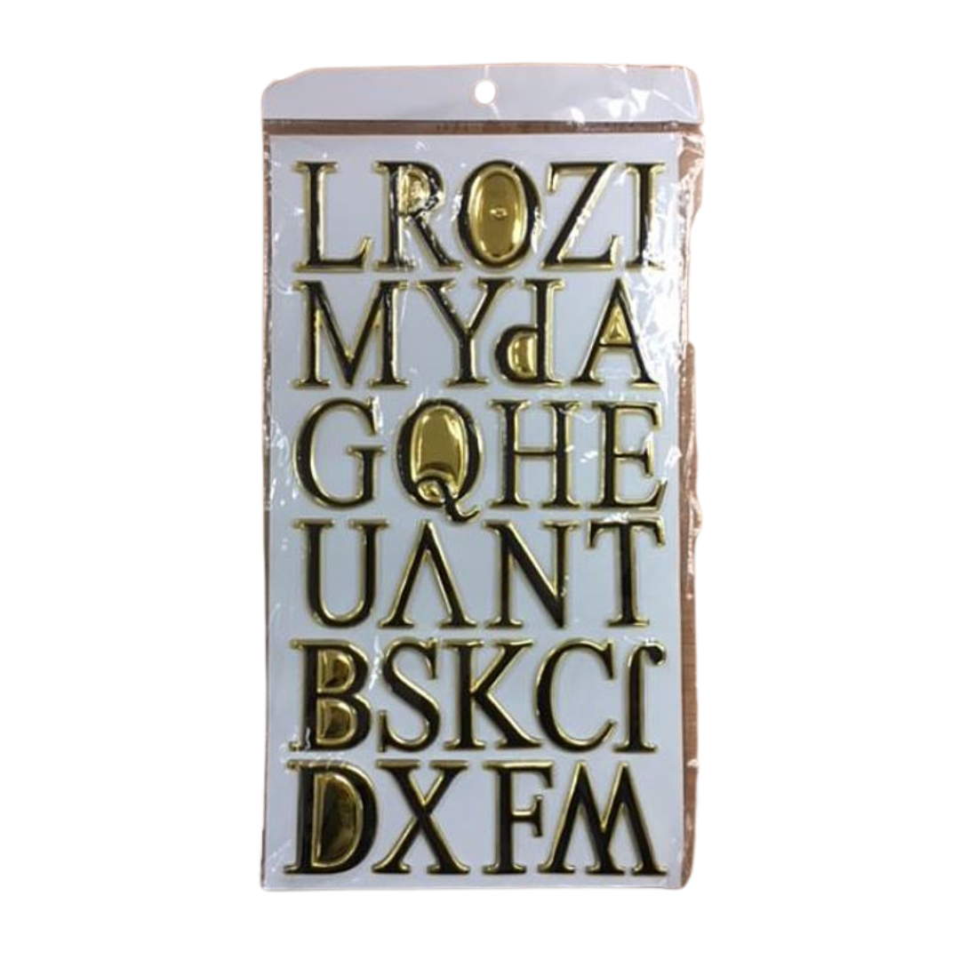 Peel & Seal Alphabet Sticker A-Z
