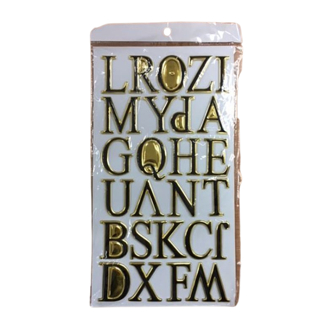 Peel & Seal Alphabet Sticker A-Z