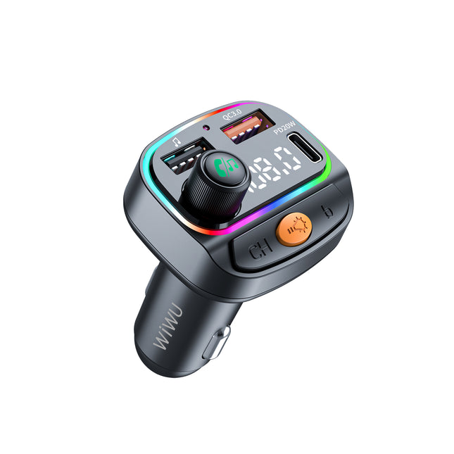 WiWU MP3 Car Charger Wi-QC031