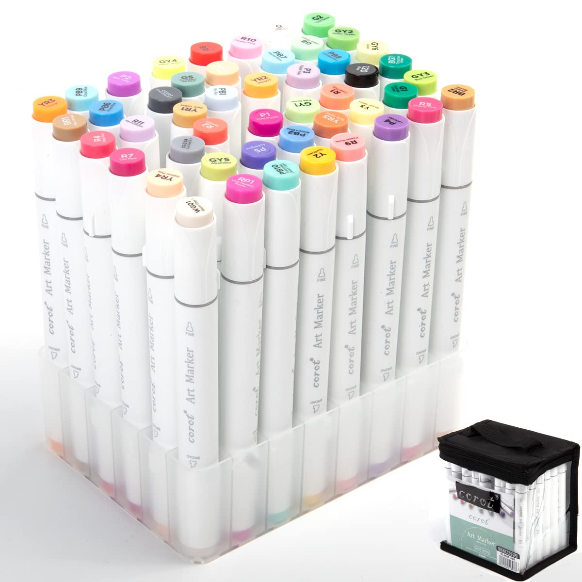 Corot Art Markers Set -48 color