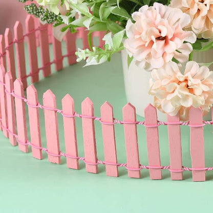 Landscape Fences Handmade Mini Round Wooden